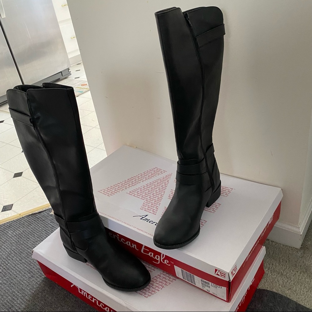 Tall Black Boots